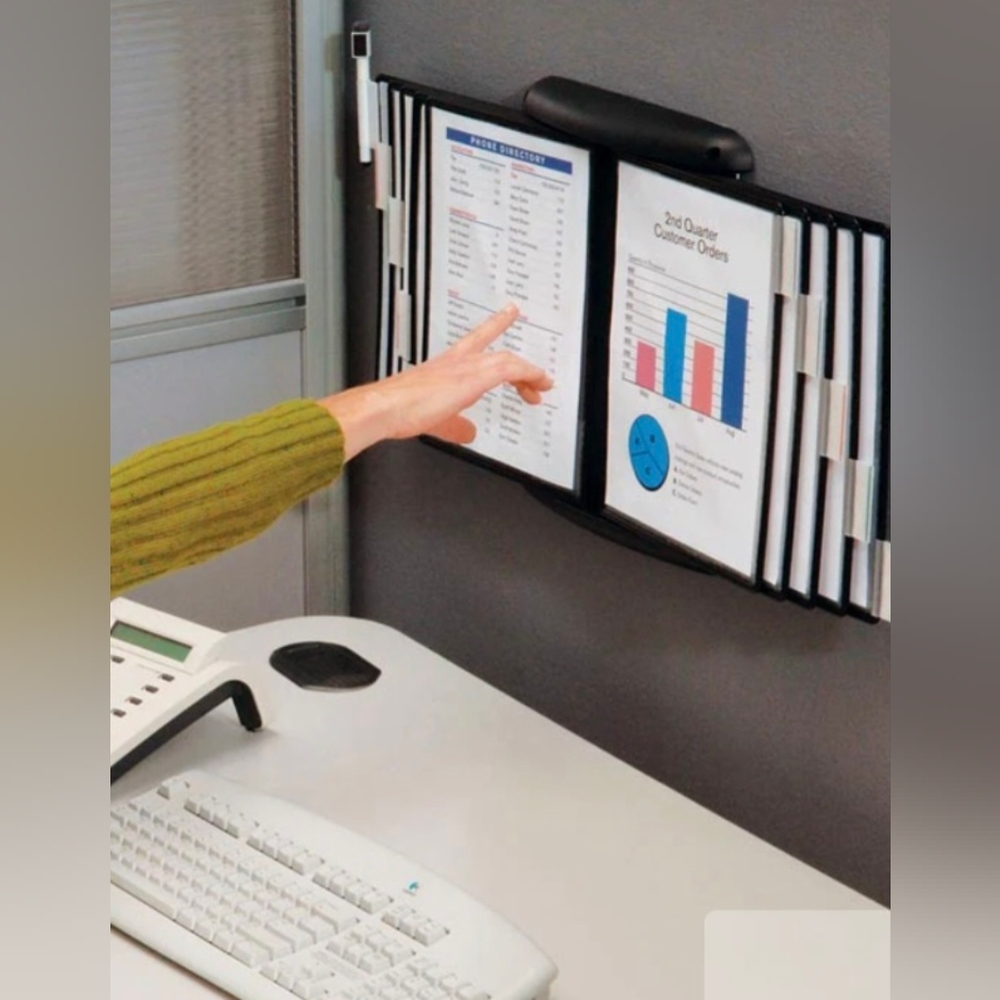 Axcess Executive Flip-A-File Reference Organizer, New In Box - Picture 2 of 7